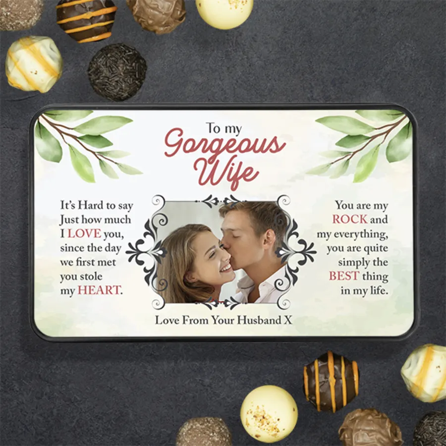 Chocolate Truffle Tin